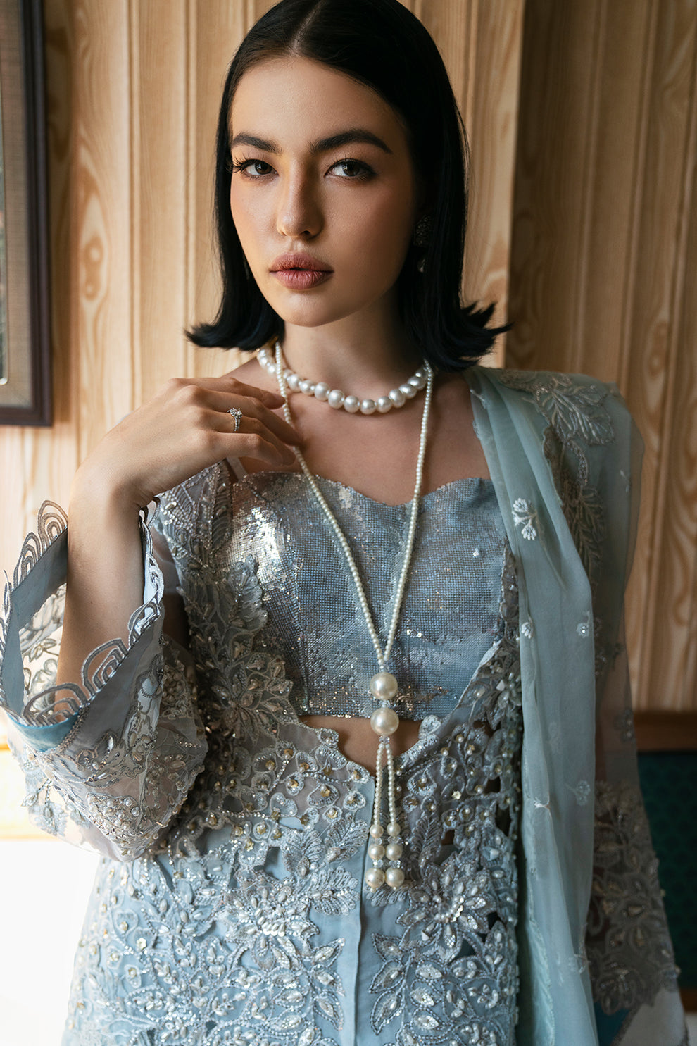 Saad Shaikh | Fleurie Vol 2 | Lyla -  Saad Shaikh Formal - Original Designer Dress - House of Maryam