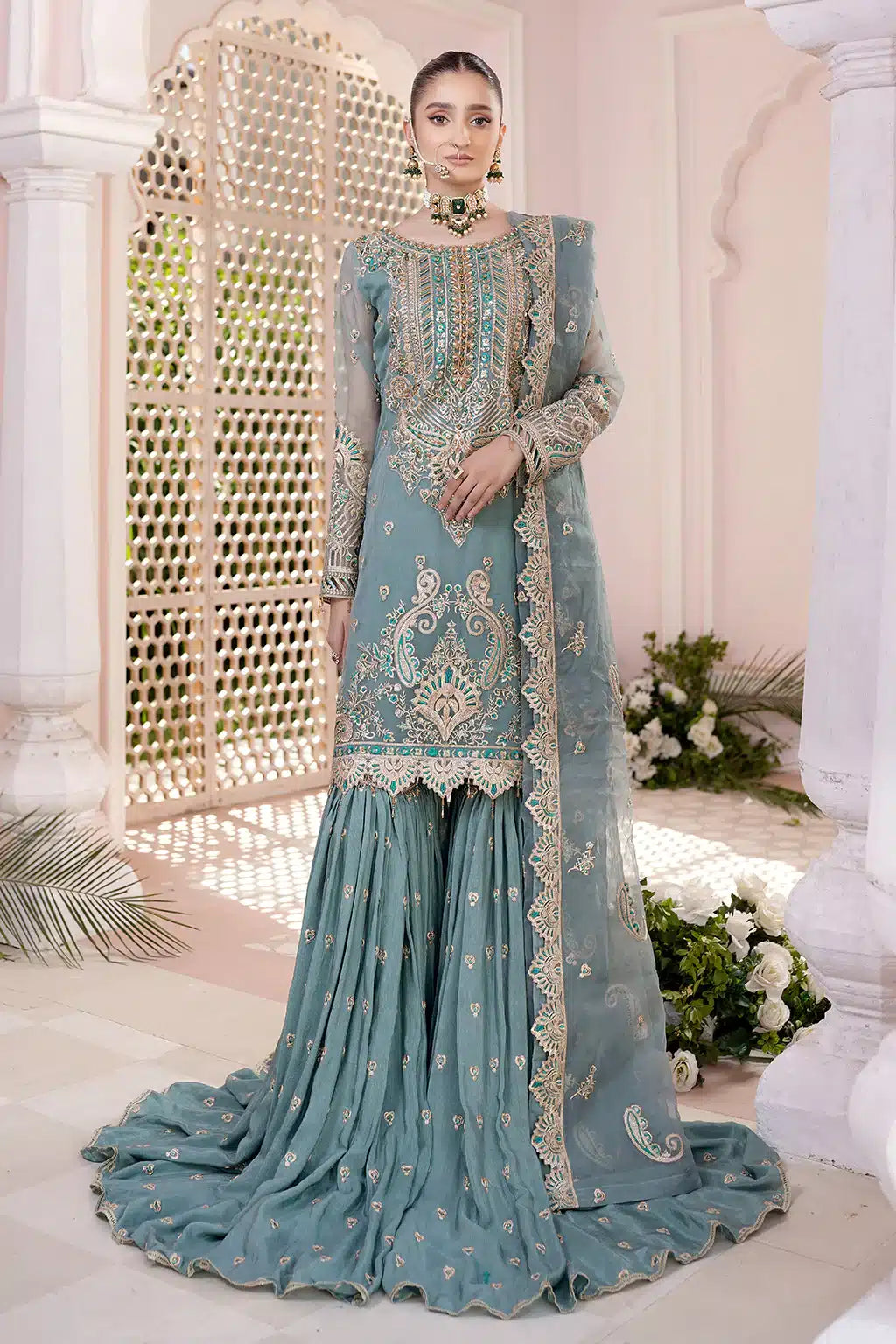 Marymas | Lemilsa Formals 23 | L-703 by Designer Maryams - House of Maryam - Pakistani Designer Ethnic Wear in {{ shop.shopifyCountryName }}