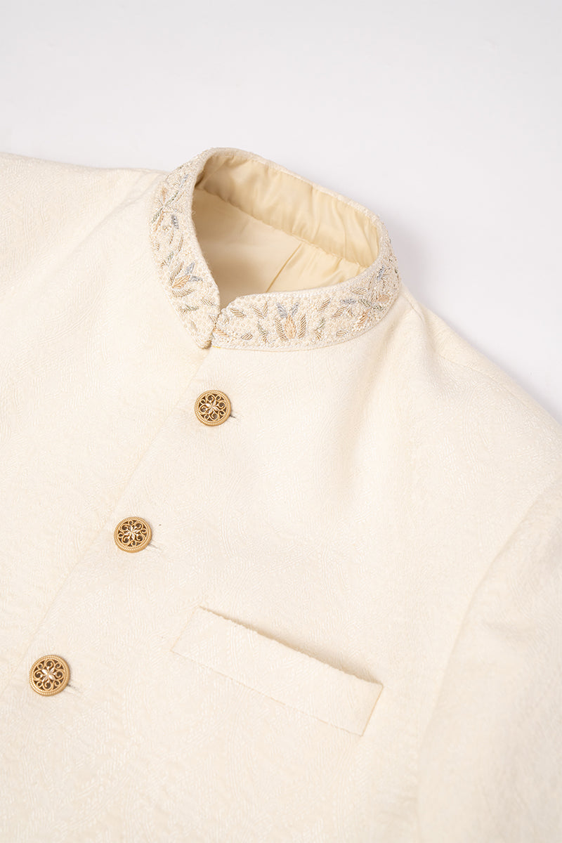 Republic By Omar Farooq | Sherwani Couture | "Baris" Sherwani -  Republic by Omar Farooq SHERWANI COUTURE - Original Designer Dress - House of Maryam