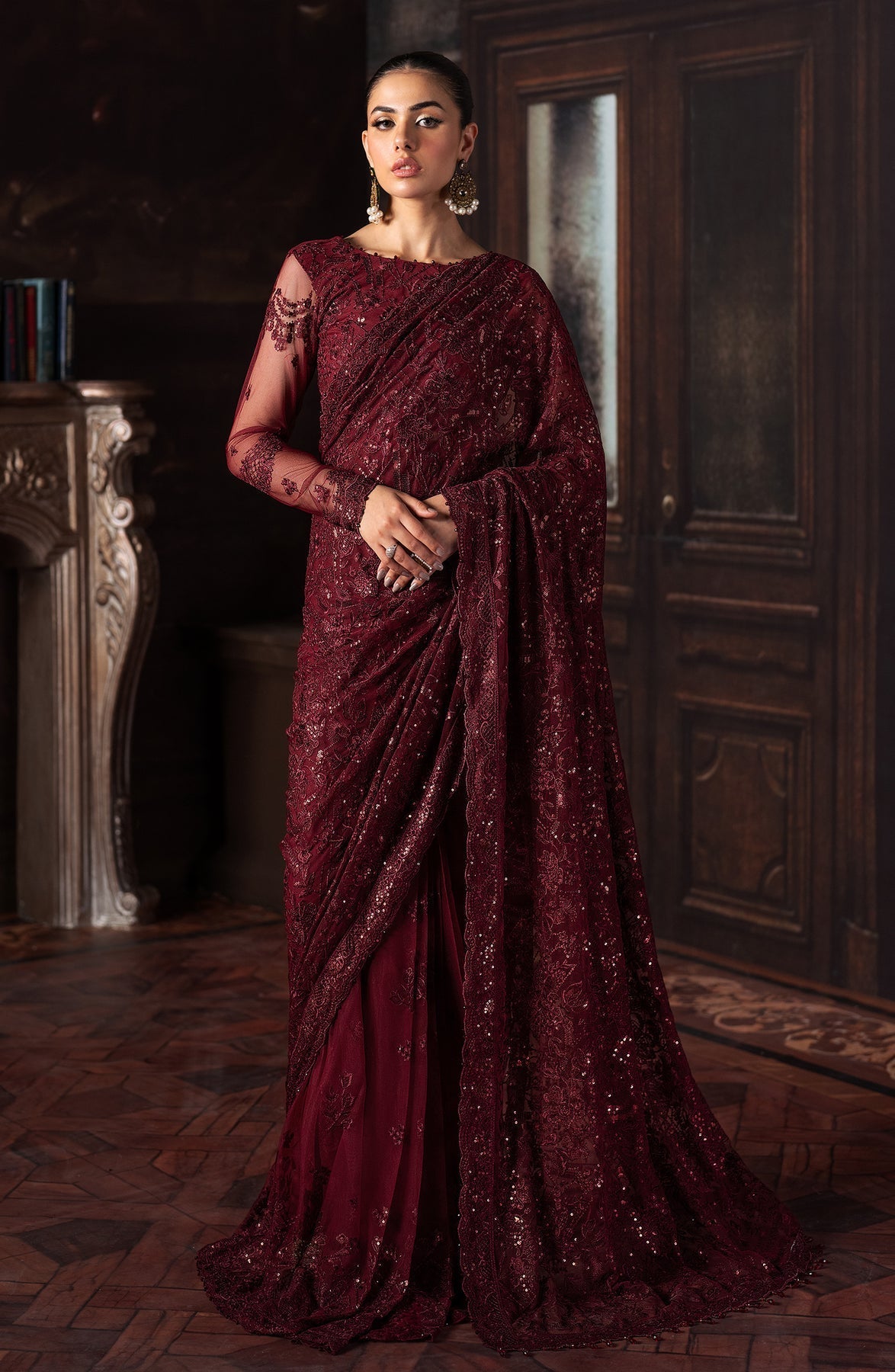 Zarif | Rouge Formals | ZRW 02 MABEL -  Zarif Formal - Original Designer Dress - House of Maryam
