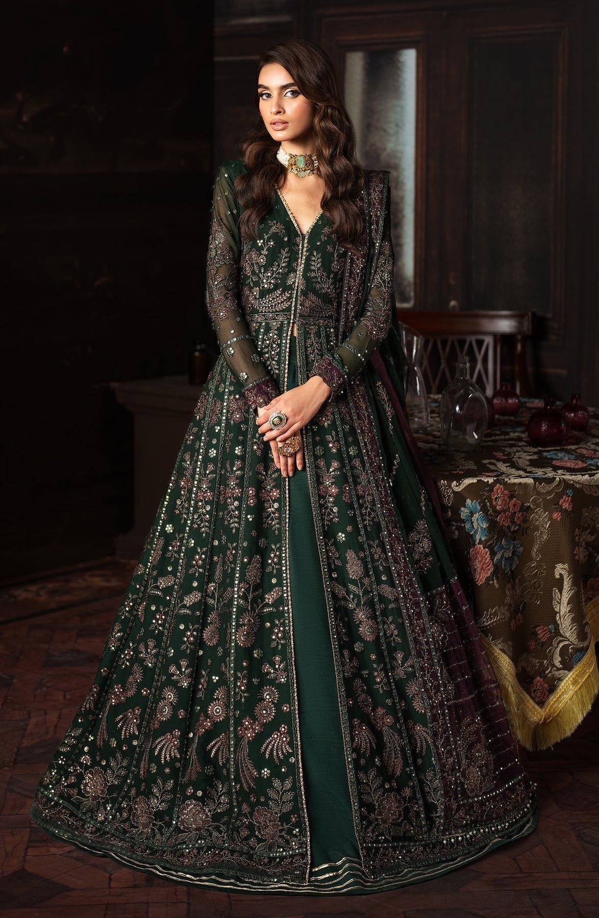 Zarif | Rouge Formals | ZRW 01 ELIZABETH -  Zarif Formal - Original Designer Dress - House of Maryam