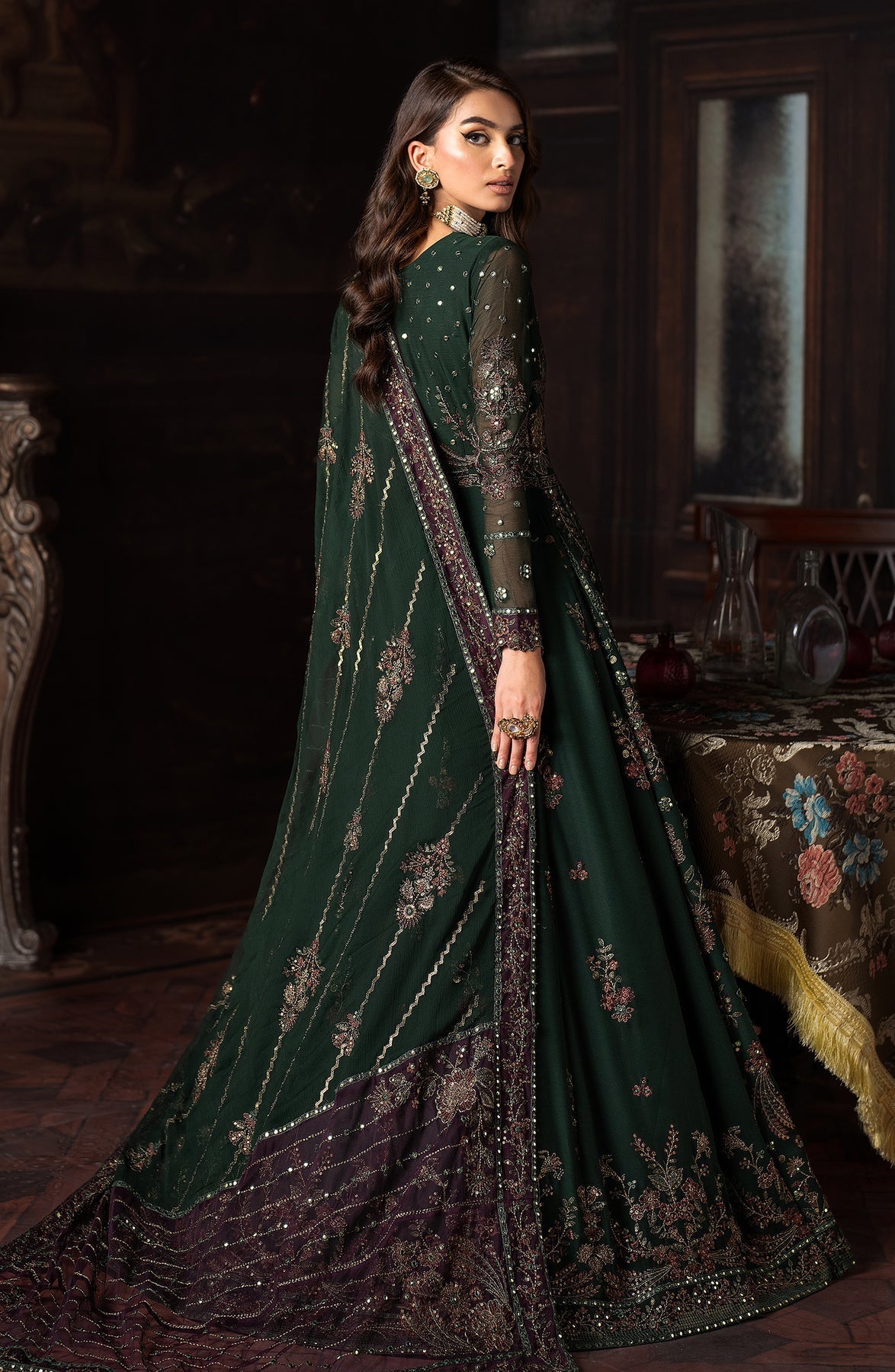 Zarif | Rouge Formals | ZRW 01 ELIZABETH -  Zarif Formal - Original Designer Dress - House of Maryam