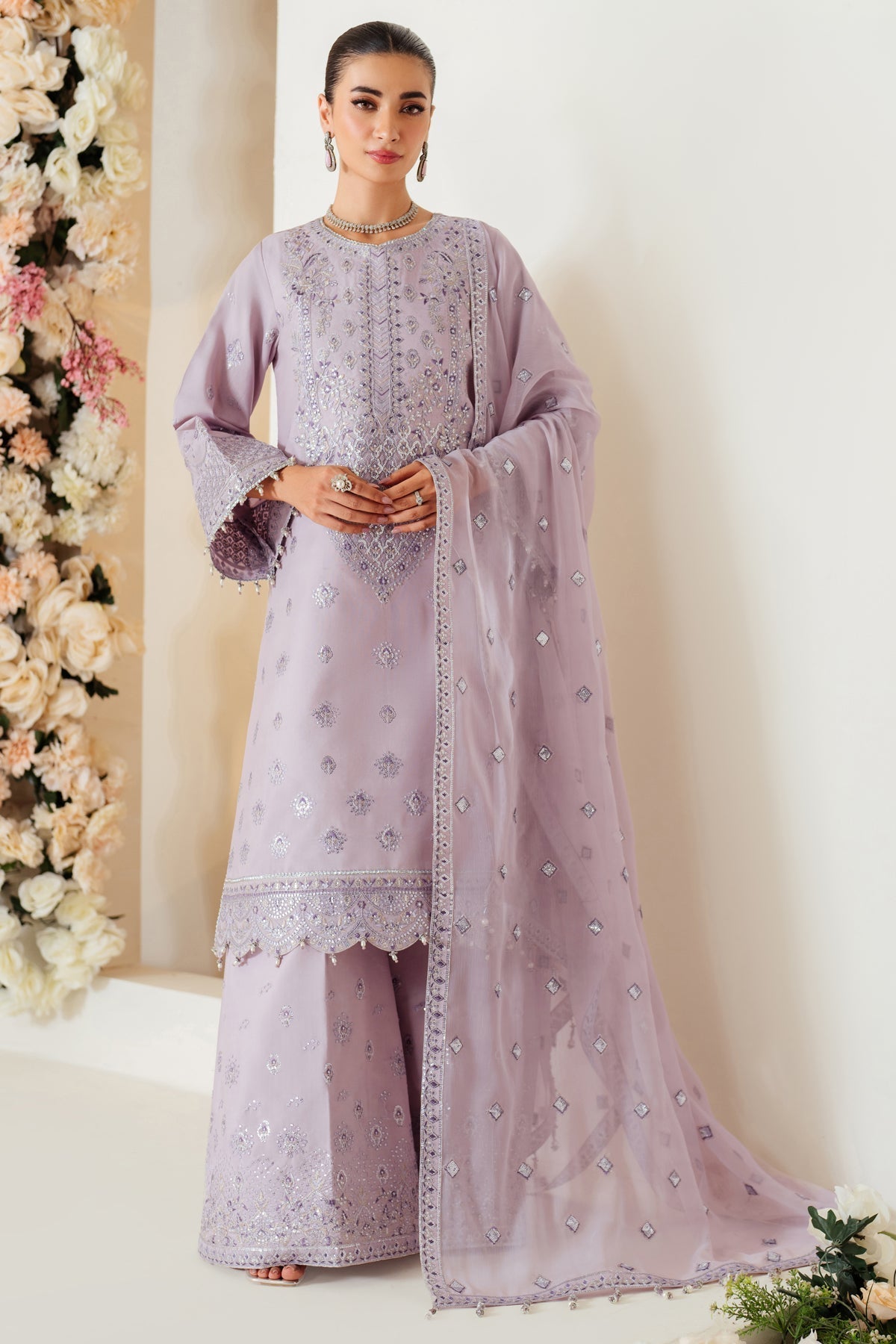 Alizeh | Luxury Raw Silk | AF-RS-02-BERRY -  Alizeh Ladies Clothes - Original Designer Dress - House of Maryam