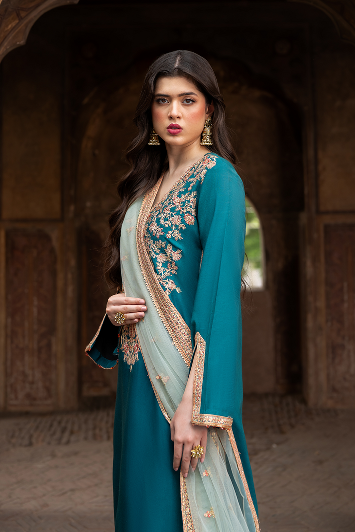 Saad Shaikh | Zaria Festive Pret 25 | LUXE -  Saad Shaikh Ladies Clothes - Original Designer Dress - House of Maryam