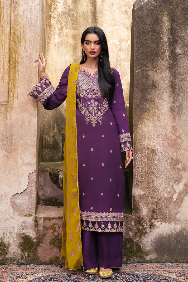 Saad Shaikh | Zaria Festive Pret 25 | RAVEN -  Saad Shaikh Ladies Clothes - Original Designer Dress - House of Maryam
