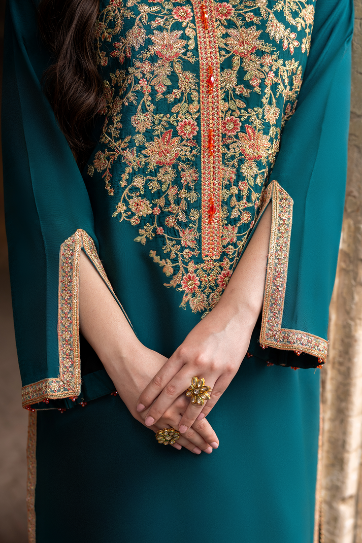 Saad Shaikh | Zaria Festive Pret 25 | LUXE -  Saad Shaikh Ladies Clothes - Original Designer Dress - House of Maryam