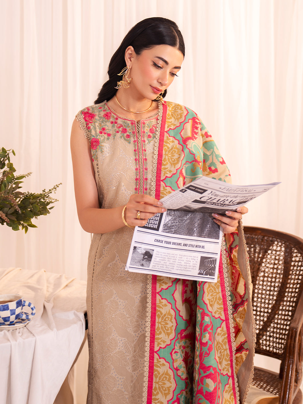 Faiza Faisal | Celine Eid 25 | NEHA -  Faiza Faisal Ladies Clothes - Original Designer Dress - House of Maryam