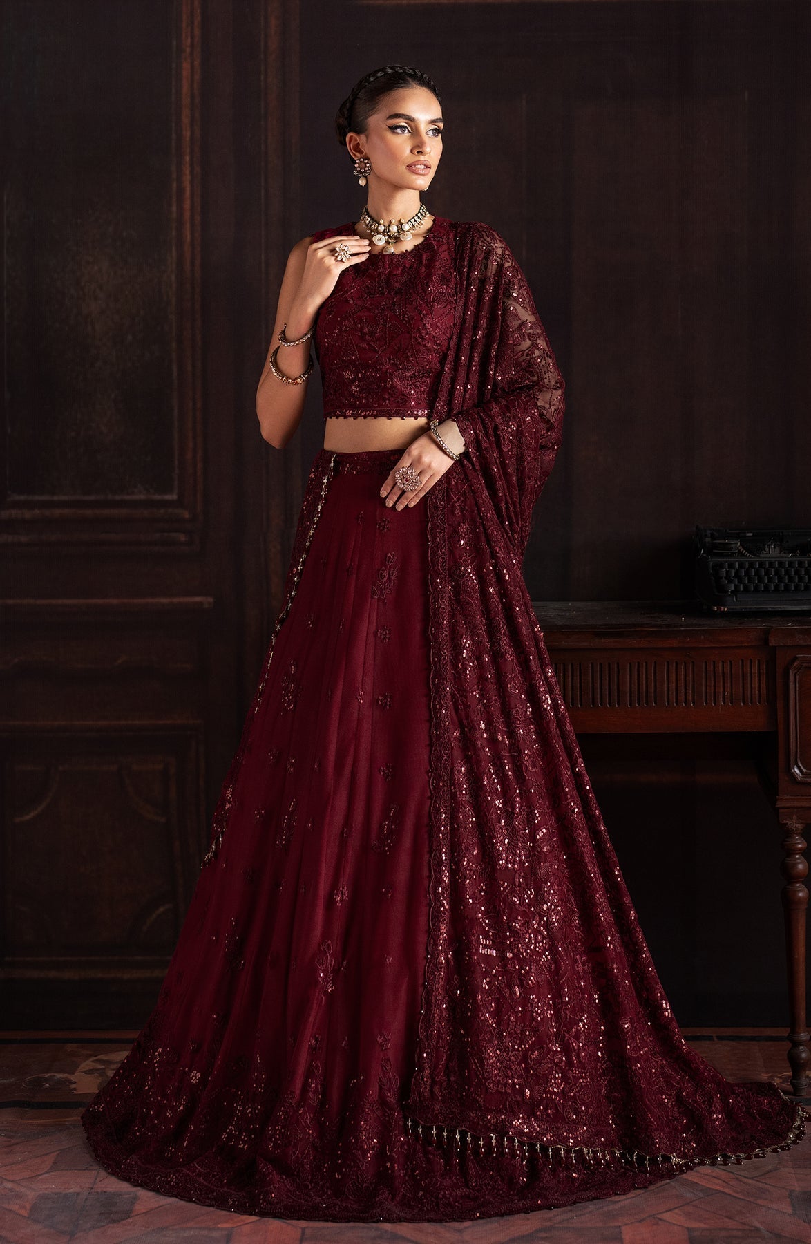 Zarif | Rouge Formals | ZRW 02 MABEL -  Zarif Formal - Original Designer Dress - House of Maryam