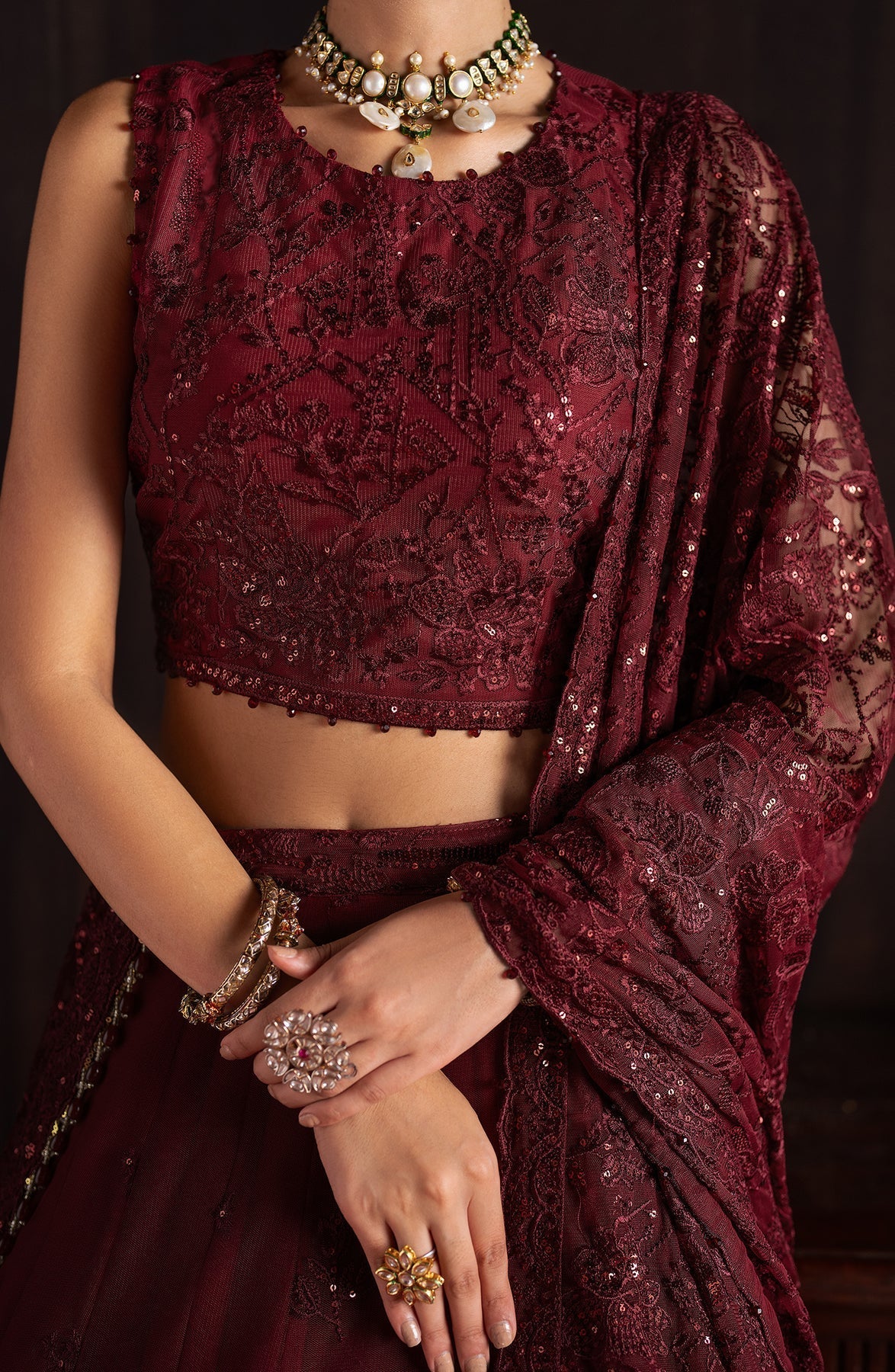 Zarif | Rouge Formals | ZRW 02 MABEL -  Zarif Formal - Original Designer Dress - House of Maryam