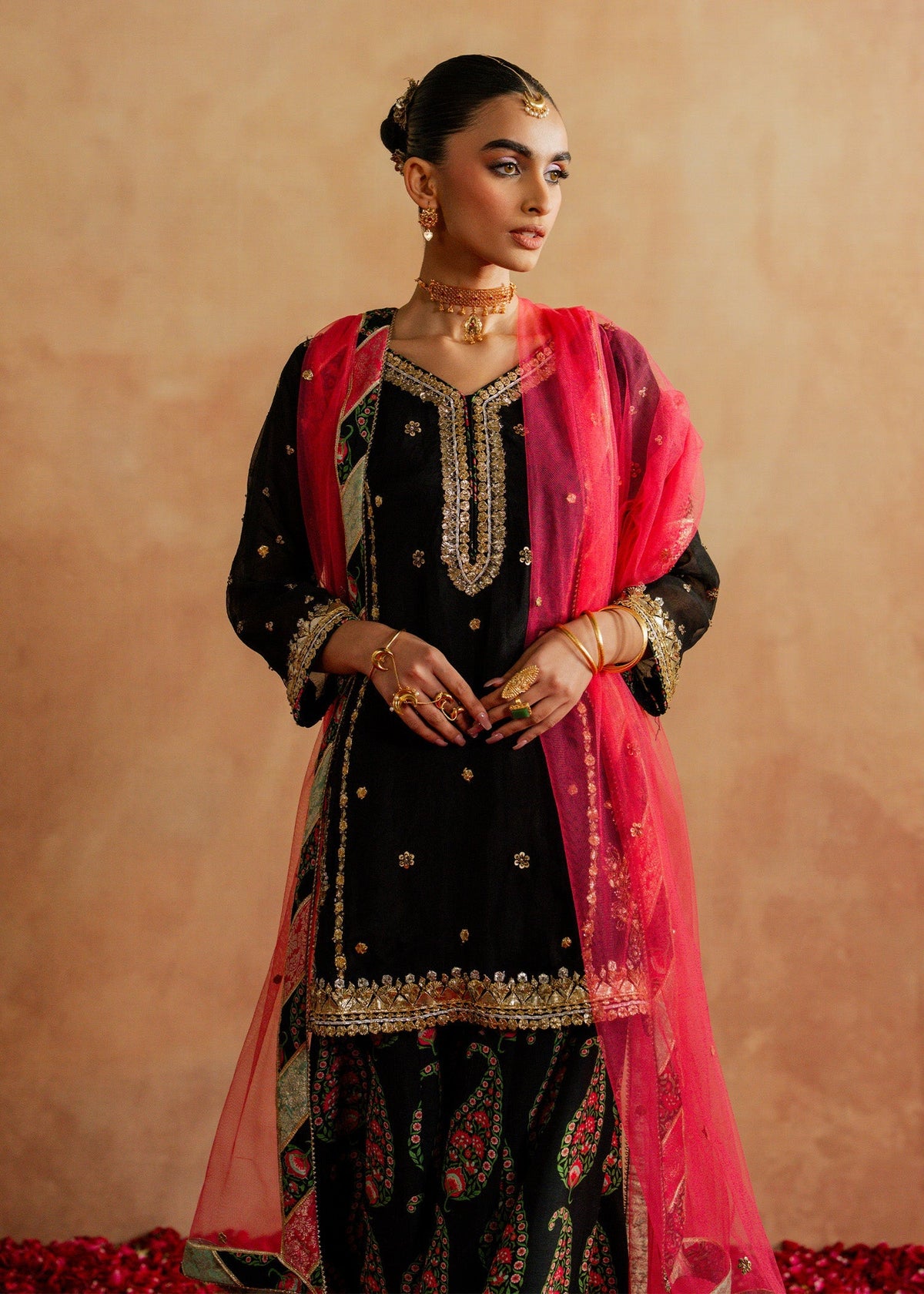 Mahgul | Chanderi Eid Edit | Coral Mist-3