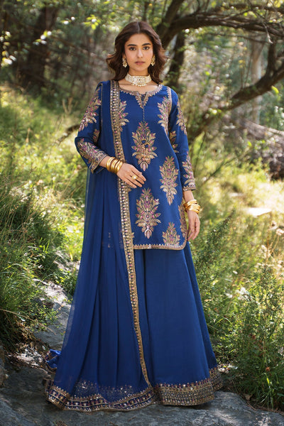 Charizma | Festive Pret | Embroidered Raw Silk CMA-6-440