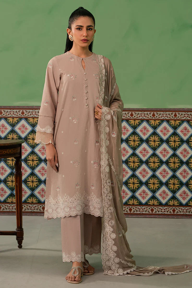 Cross Stitch | Mahiri Embroidered Collection | SUMMER BLOOM -  Cross Stitch Luxury - Original Designer Dress - House of Maryam