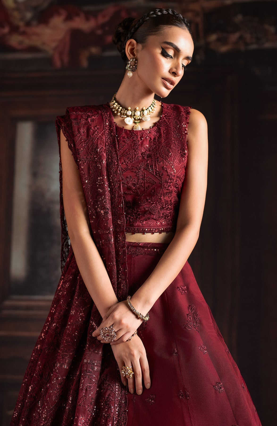 Zarif | Rouge Formals | ZRW 02 MABEL -  Zarif Formal - Original Designer Dress - House of Maryam