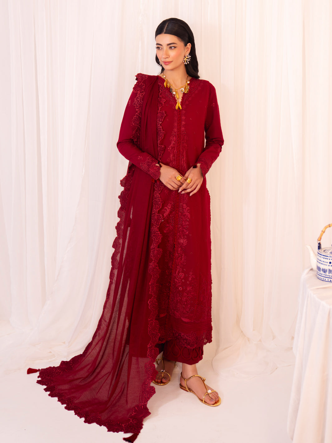 Faiza Faisal | Celine Eid 25 | MAREN -  Faiza Faisal Ladies Clothes - Original Designer Dress - House of Maryam