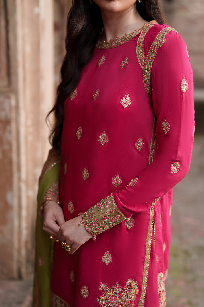 Saad Shaikh | Zaria Festive Pret 25 | CELESTE -  Saad Sheikh Ladies Clothes - Original Designer Dress - House of Maryam