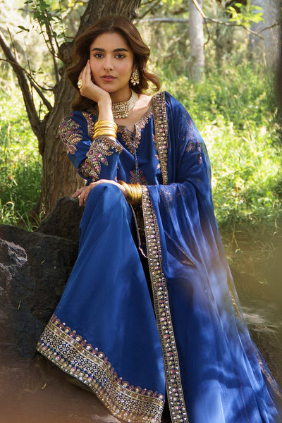 Charizma | Festive Pret | Embroidered Raw Silk CMA-6-440