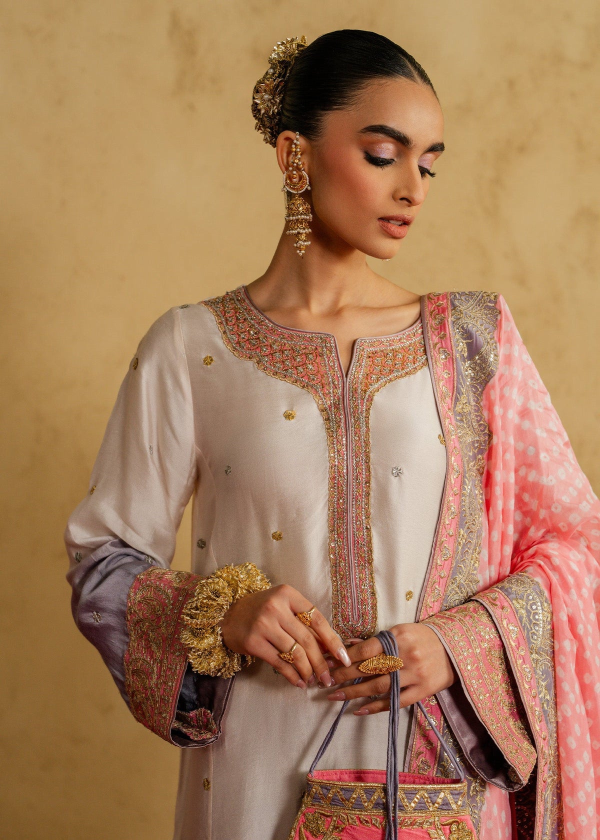Mahgul | Chanderi Eid Edit | Indigo Myst-4