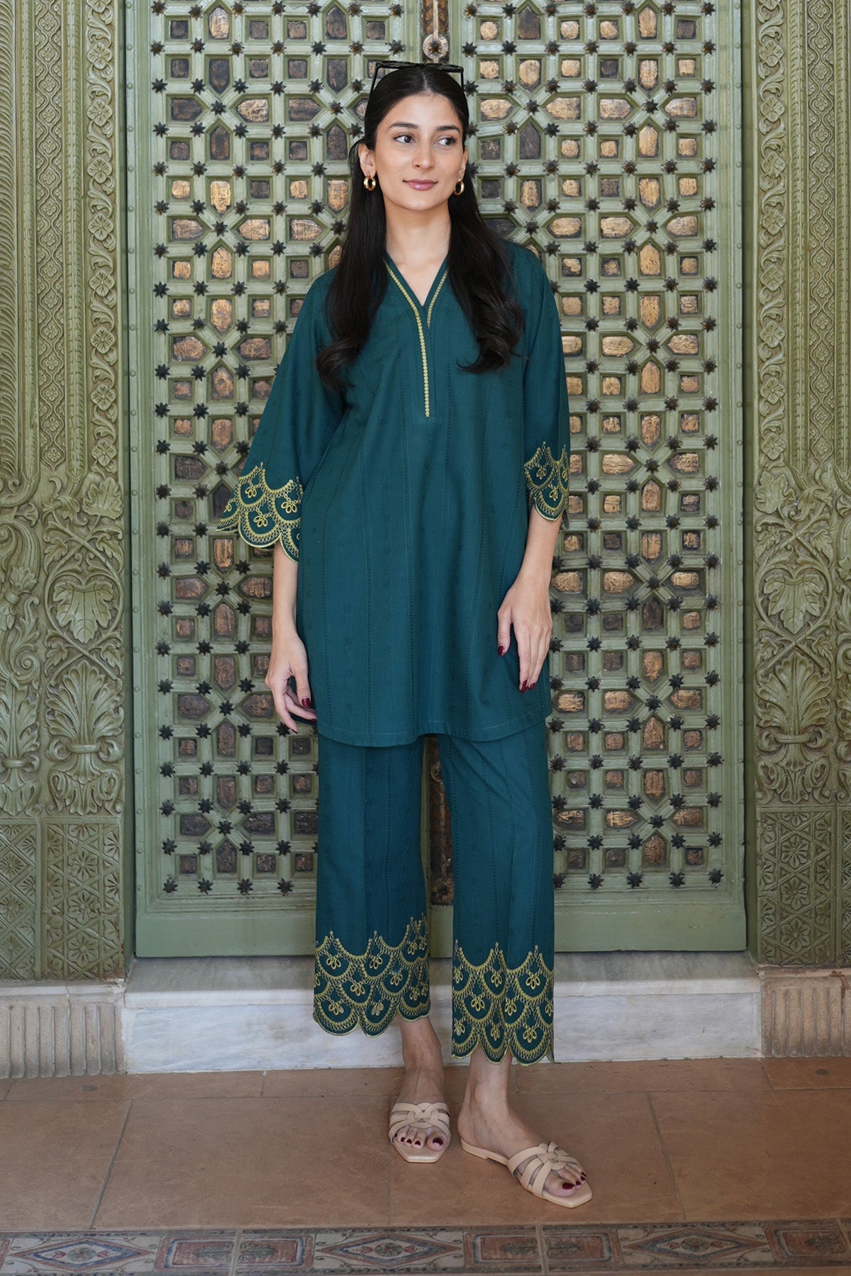 Sahar | Ready to Wear Basics | Meadowscape -  Sahar Ladies Clothes - Original Designer Dress - House of Maryam