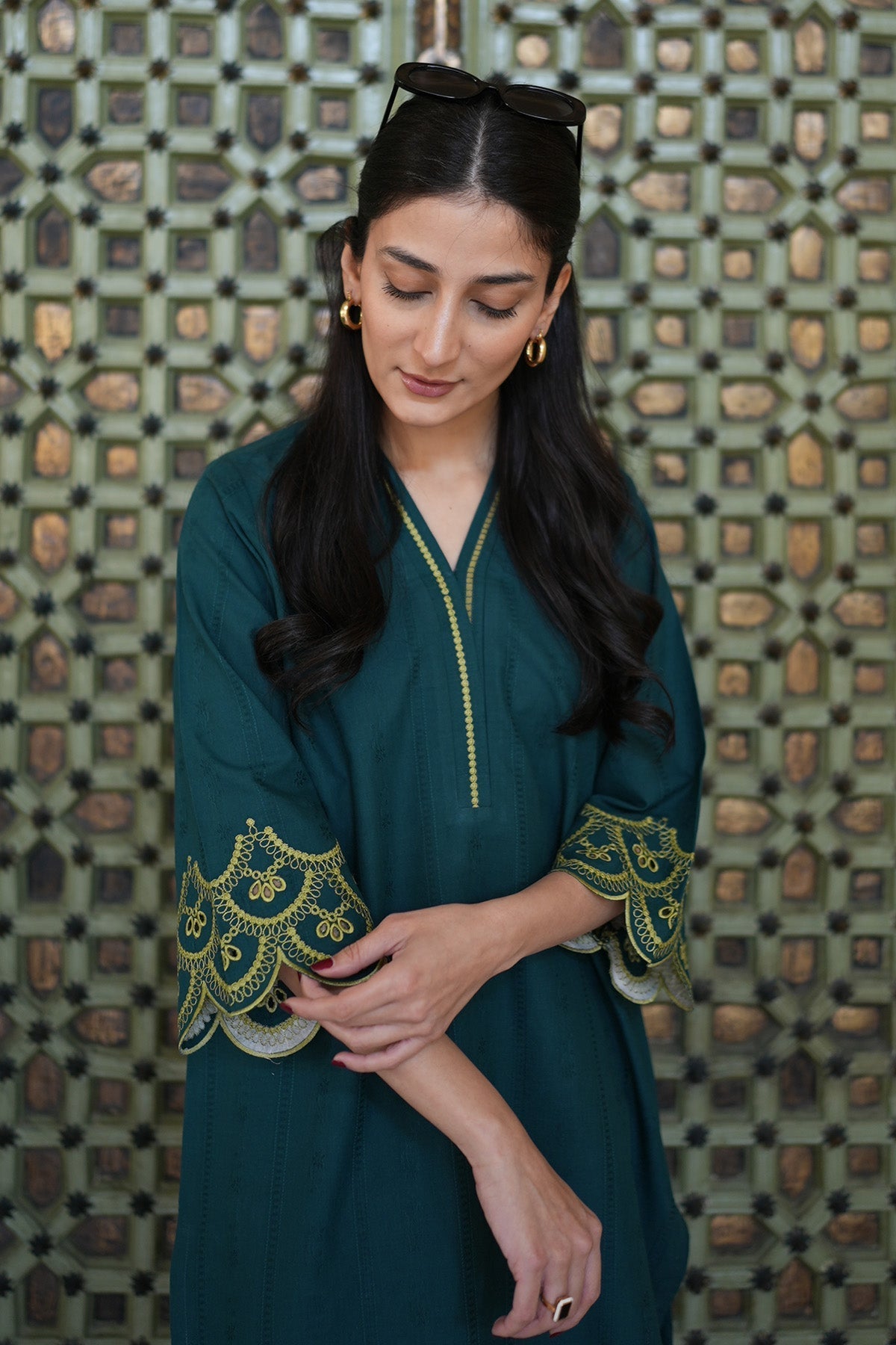 Sahar | Ready to Wear Basics | Meadowscape -  Sahar Ladies Clothes - Original Designer Dress - House of Maryam