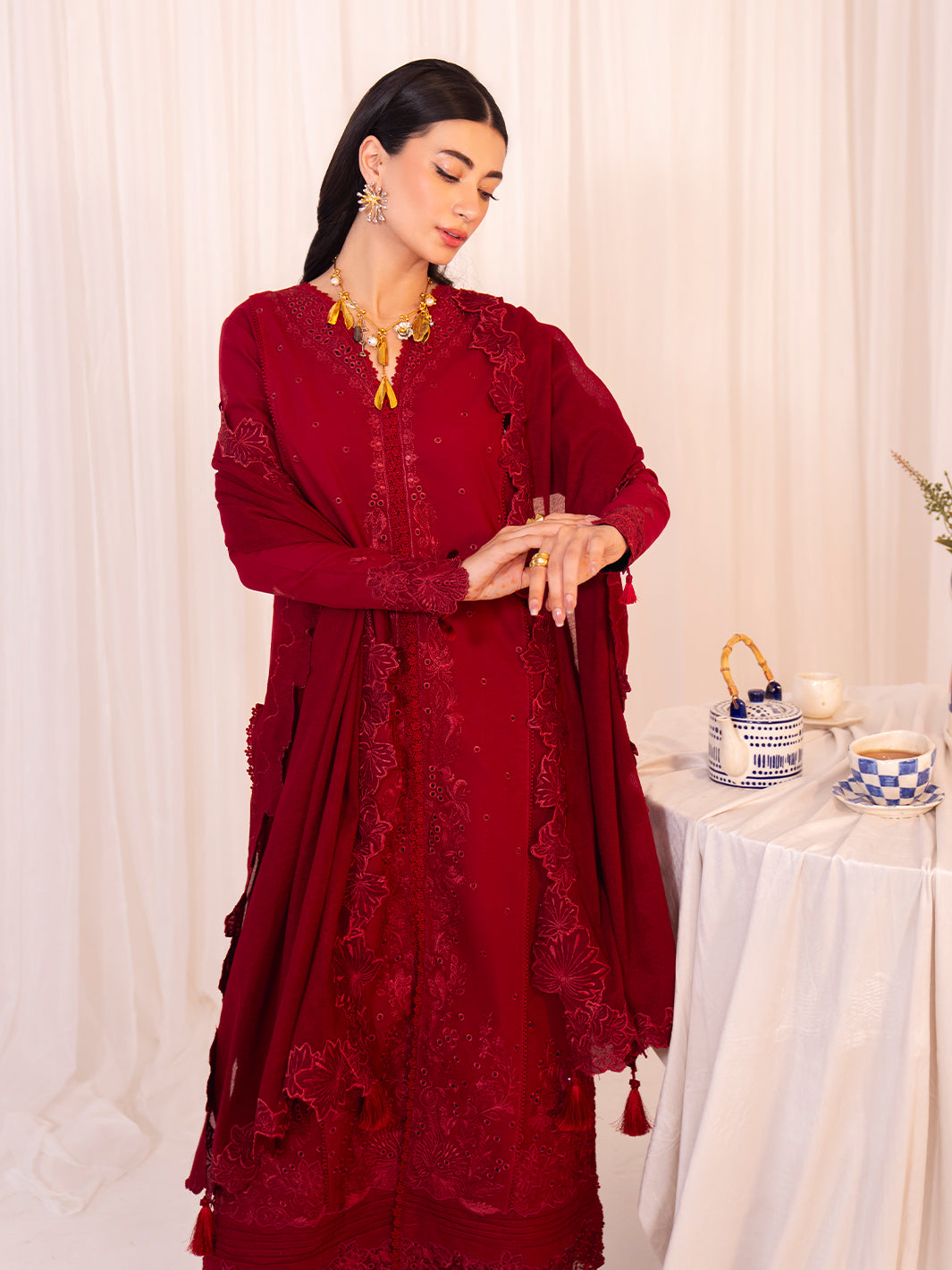 Faiza Faisal | Celine Eid 25 | MAREN -  Faiza Faisal Ladies Clothes - Original Designer Dress - House of Maryam