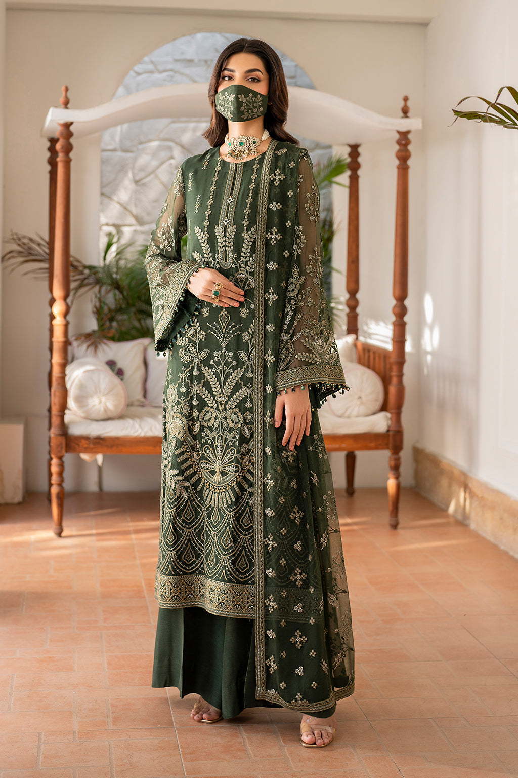 Flossie | Naqsh Formals | S-1401 -  Flossie Ladies Clothes - Original Designer Dress - House of Maryam