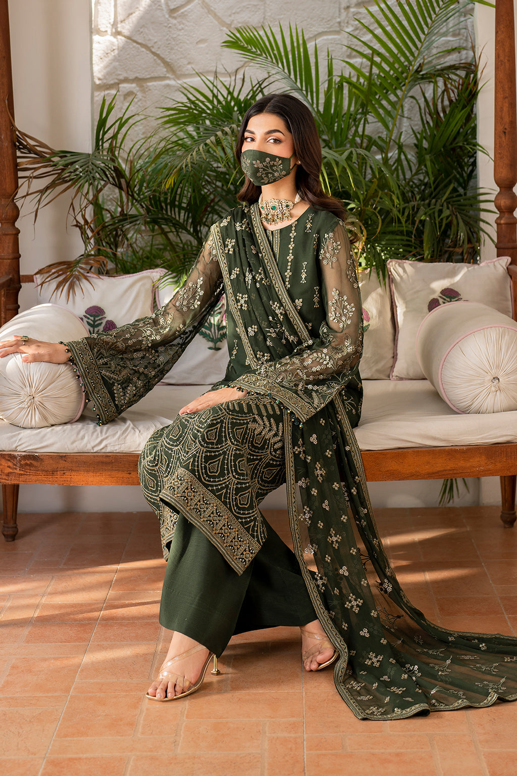 Flossie | Naqsh Formals | S-1401 -  Flossie Ladies Clothes - Original Designer Dress - House of Maryam