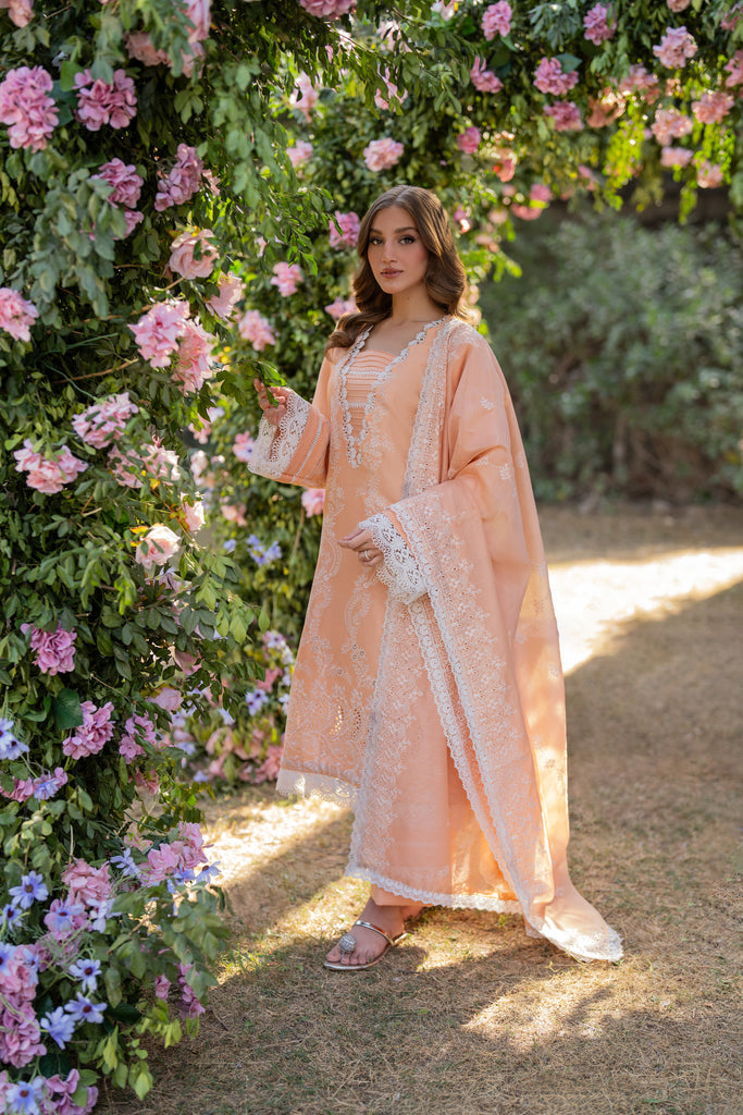Florent | Chikankari Eid 25 | FLC-1B -  Florent Ladies Clothes - Original Designer Dress - House of Maryam