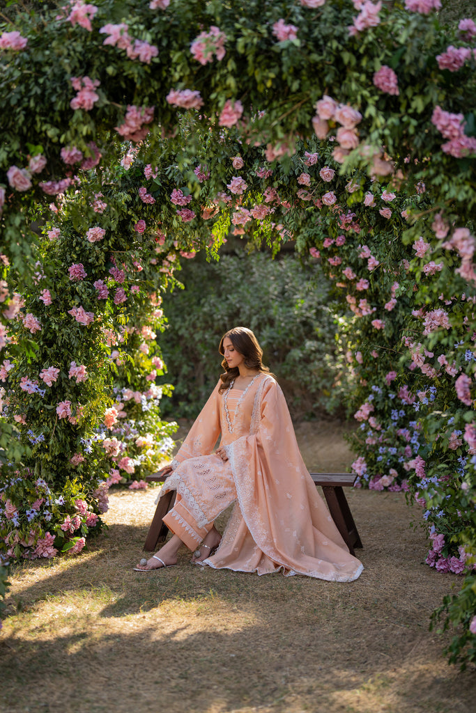 Florent | Chikankari Eid 25 | FLC-1B -  Florent Ladies Clothes - Original Designer Dress - House of Maryam