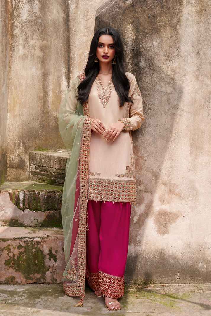Saad Shaikh | Zaria Festive Pret 25 | SIERRA -  Saad Shaikh Ladies Clothes - Original Designer Dress - House of Maryam