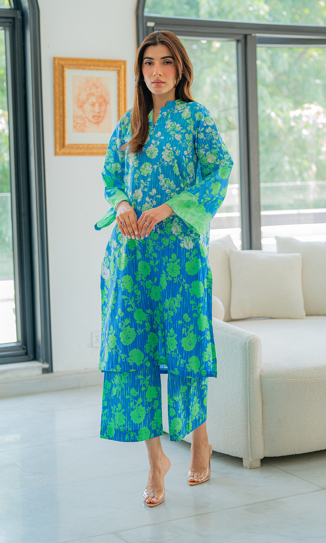 Sahar | Selene Vol 2 | Electric Bloom -  Sahar Ladies Clothes - Original Designer Dress - House of Maryam