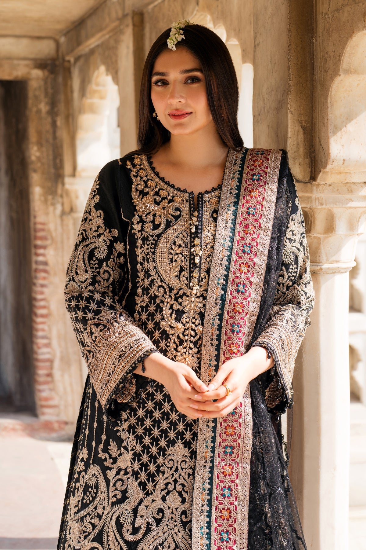 Imrozia Premium | Meeras Luxury Eid 25 | I-222 AQIQ -  Imrozia Premium Ladies Clothes - Original Designer Dress - House of Maryam