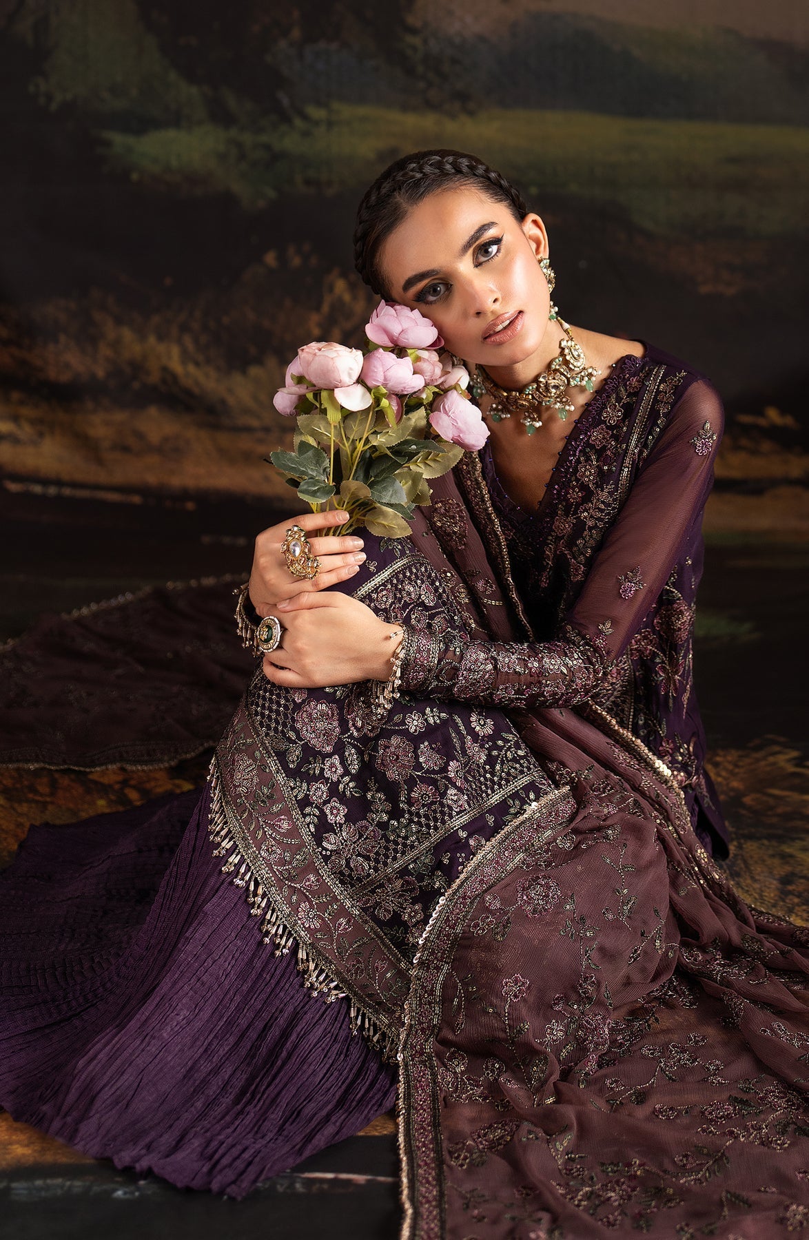 Zarif | Rouge Formals | ZRW 08 HANNAH -  Zarif Formal - Original Designer Dress - House of Maryam