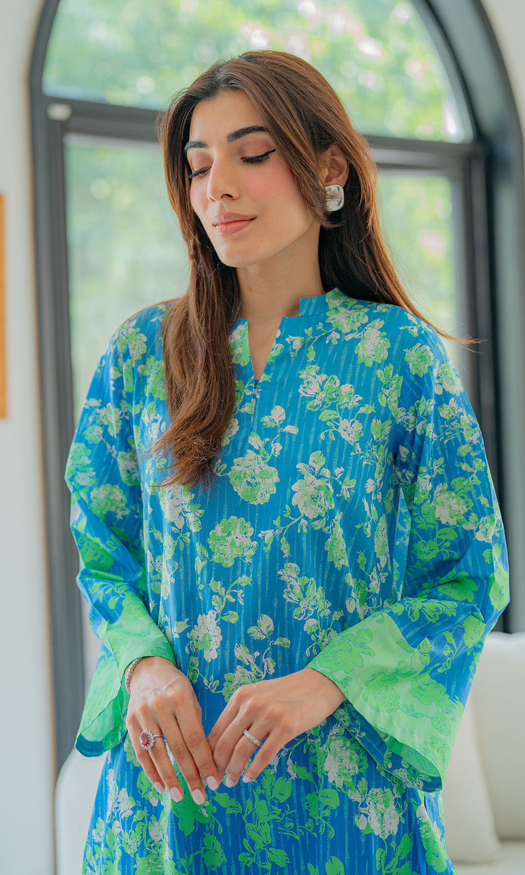 Sahar | Selene Vol 2 | Electric Bloom -  Sahar Ladies Clothes - Original Designer Dress - House of Maryam