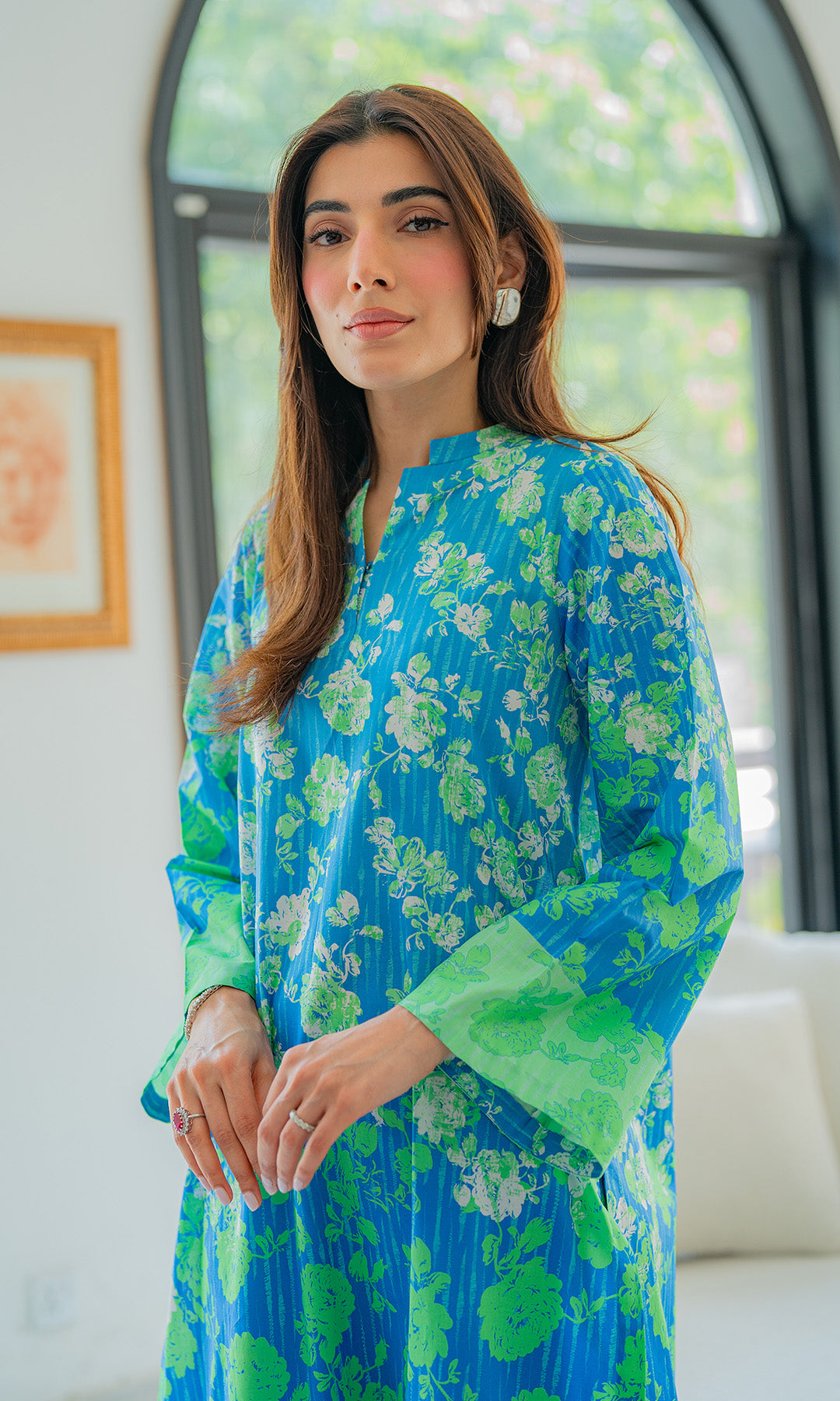 Sahar | Selene Vol 2 | Electric Bloom -  Sahar Ladies Clothes - Original Designer Dress - House of Maryam
