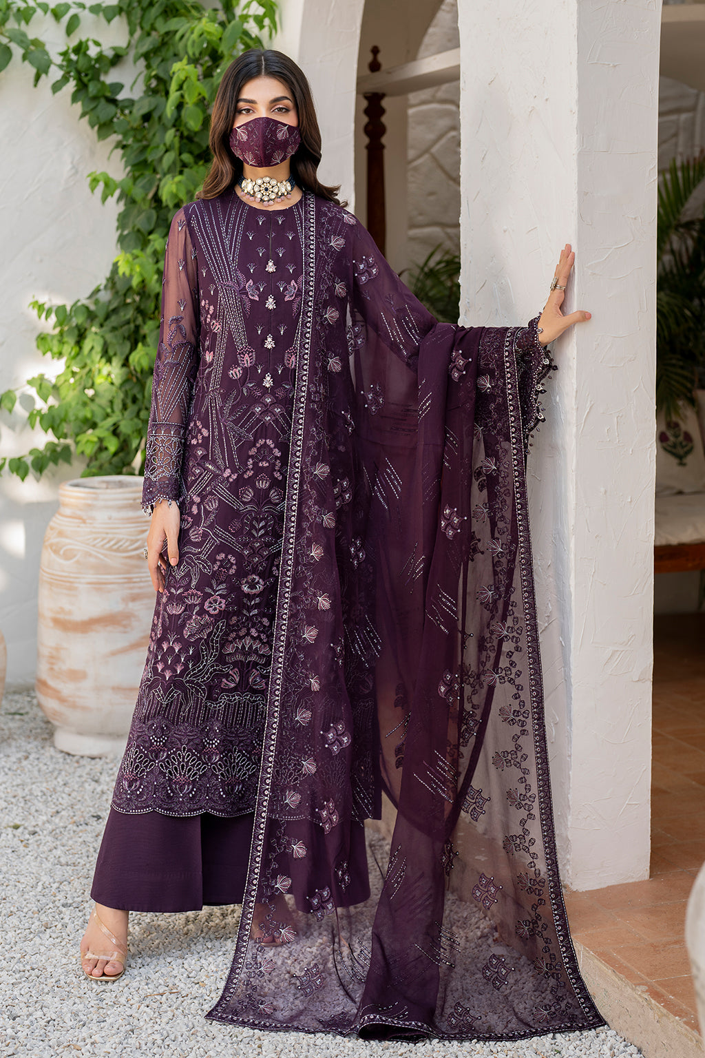 Flossie | Naqsh Formals | S-1409 -  Flossie Ladies Clothes - Original Designer Dress - House of Maryam