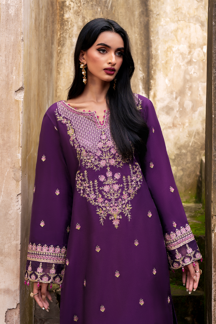 Saad Shaikh | Zaria Festive Pret 25 | RAVEN -  Saad Shaikh Ladies Clothes - Original Designer Dress - House of Maryam