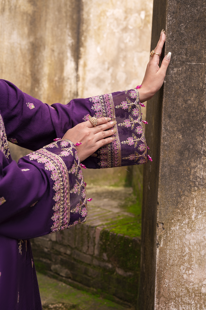 Saad Shaikh | Zaria Festive Pret 25 | RAVEN -  Saad Shaikh Ladies Clothes - Original Designer Dress - House of Maryam