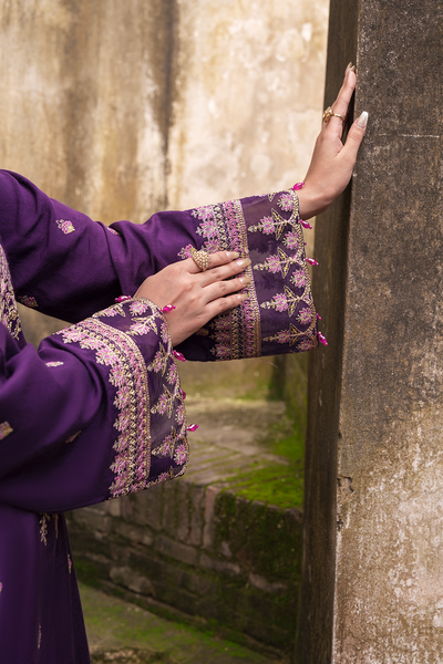 Saad Shaikh | Zaria Festive Pret 25 | RAVEN -  Saad Shaikh Ladies Clothes - Original Designer Dress - House of Maryam