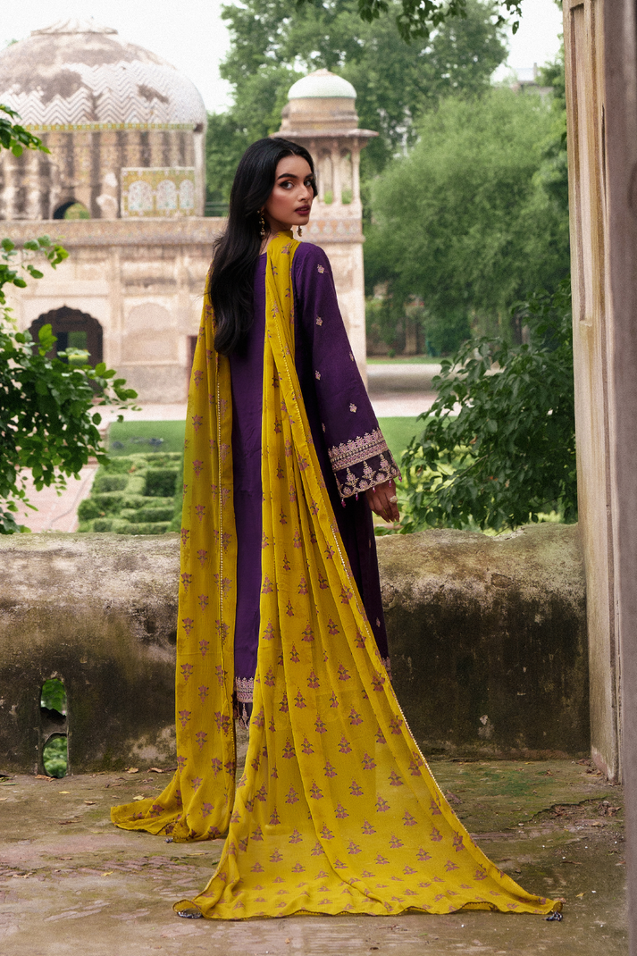 Saad Shaikh | Zaria Festive Pret 25 | RAVEN -  Saad Shaikh Ladies Clothes - Original Designer Dress - House of Maryam