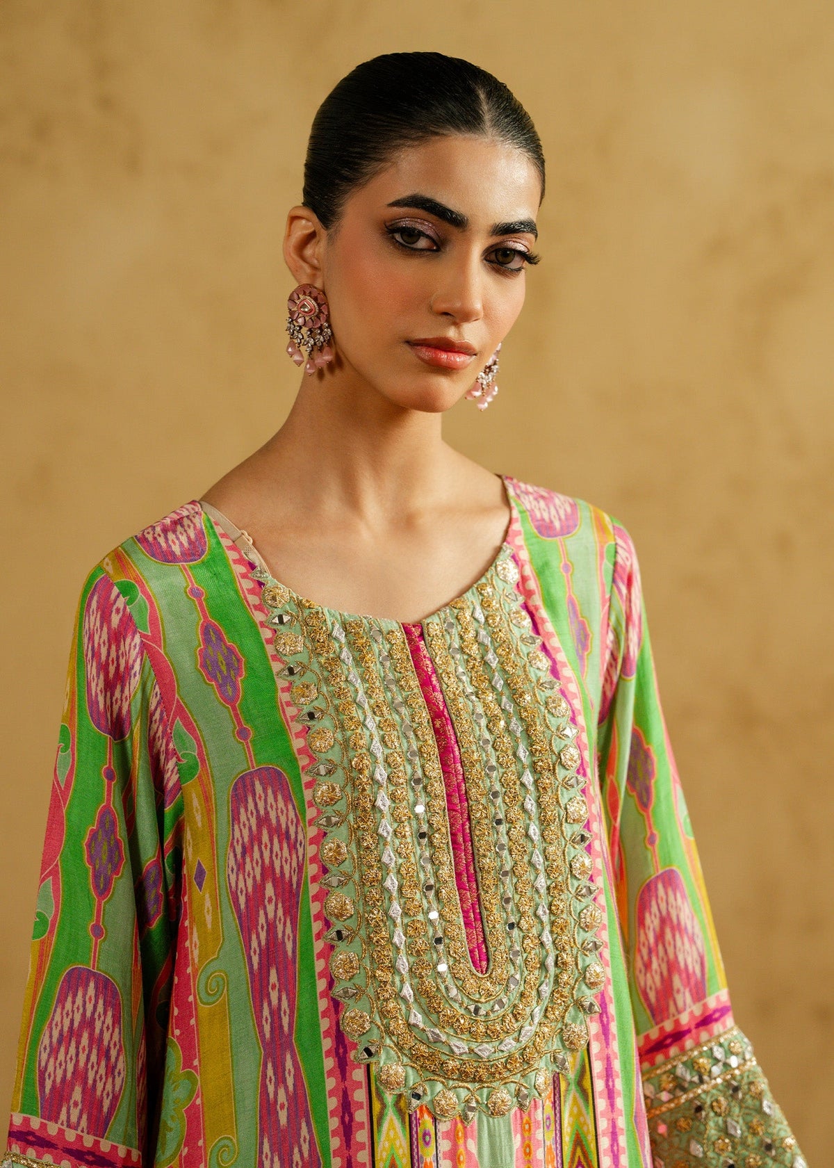 Mahgul | Chanderi Eid Edit | Petal Whisper, image 3