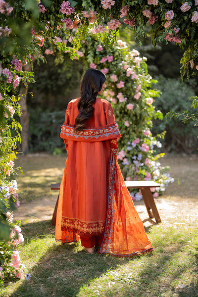 Florent | Chikankari Eid 25 | FLC- 2B -  Florent Ladies Clothes - Original Designer Dress - House of Maryam