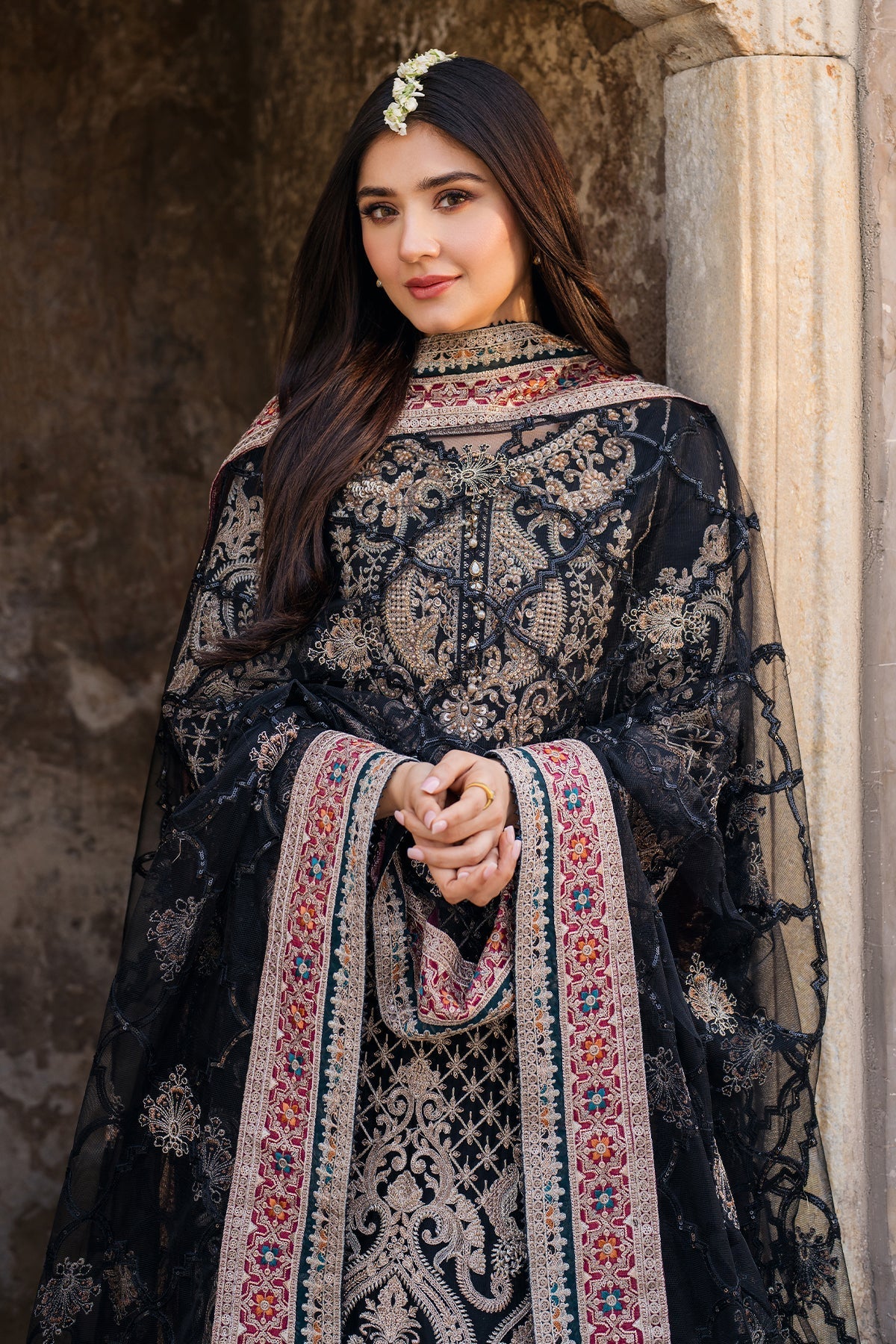 Imrozia Premium | Meeras Luxury Eid 25 | I-222 AQIQ -  Imrozia Premium Ladies Clothes - Original Designer Dress - House of Maryam