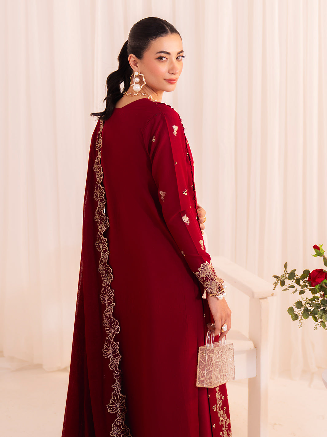 Faiza Faisal | Celine Eid 25 | ELINA -  Faiza Faisal Ladies Clothes - Original Designer Dress - House of Maryam