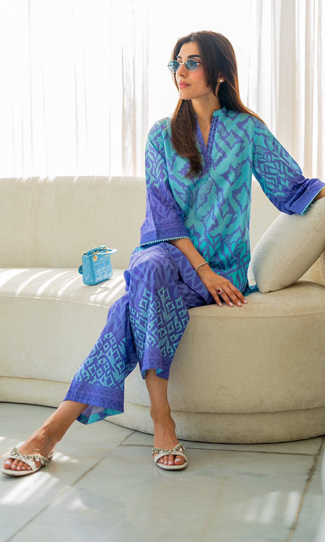 Sahar | Selene Vol 2 | Violet Veil -  Sahar Ladies Clothes - Original Designer Dress - House of Maryam