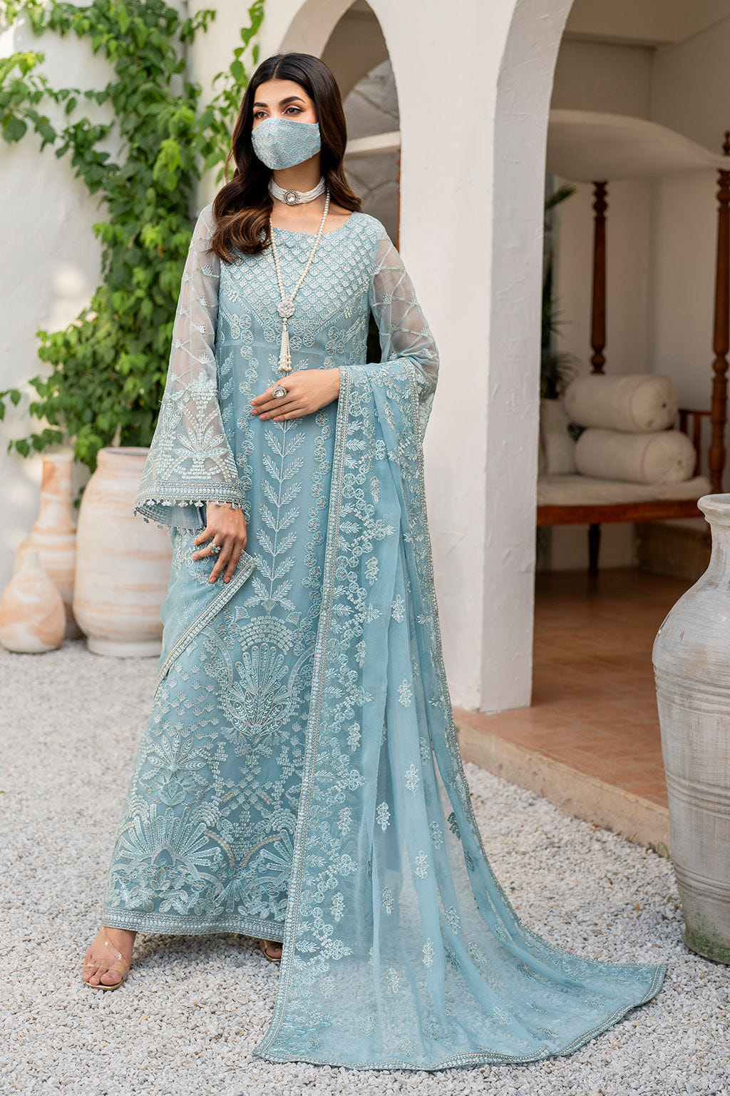 Flossie | Naqsh Formals | S-1405 (A) -  Flossie Ladies Clothes - Original Designer Dress - House of Maryam
