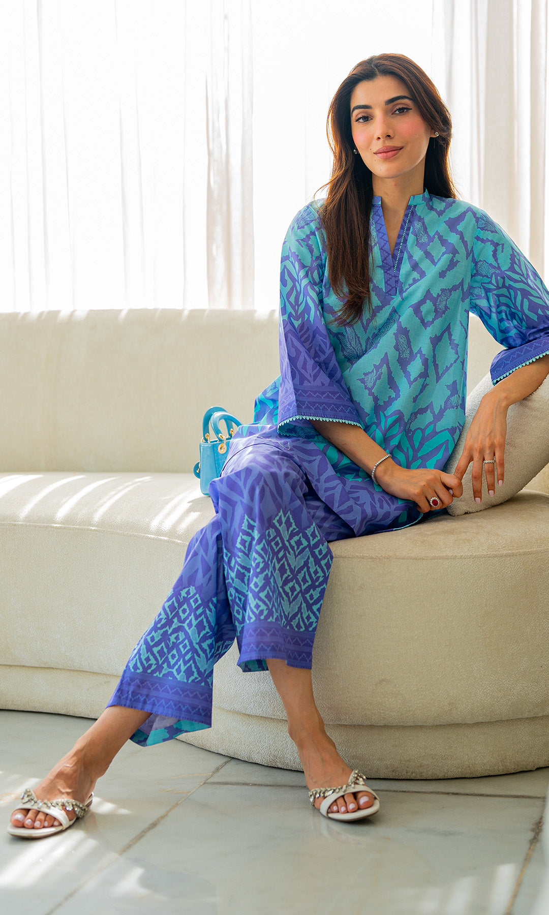 Sahar | Selene Vol 2 | Violet Veil -  Sahar Ladies Clothes - Original Designer Dress - House of Maryam