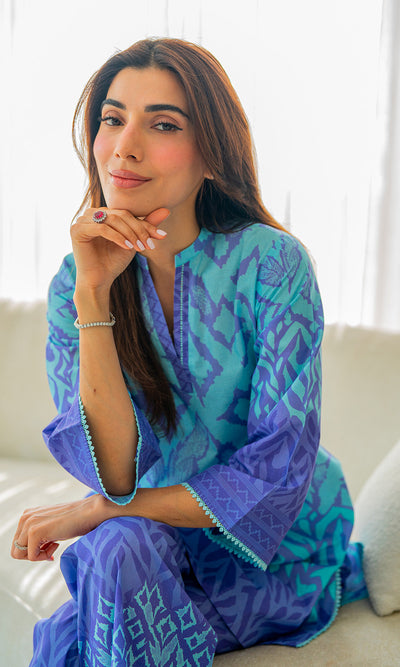Sahar | Selene Vol 2 | Violet Veil -  Sahar Ladies Clothes - Original Designer Dress - House of Maryam