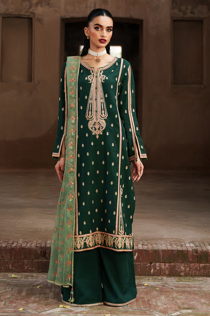 Saad Shaikh | Zaria Festive Pret 25 | EMERALD -  Saad Shaikh Ladies Clothes - Original Designer Dress - House of Maryam
