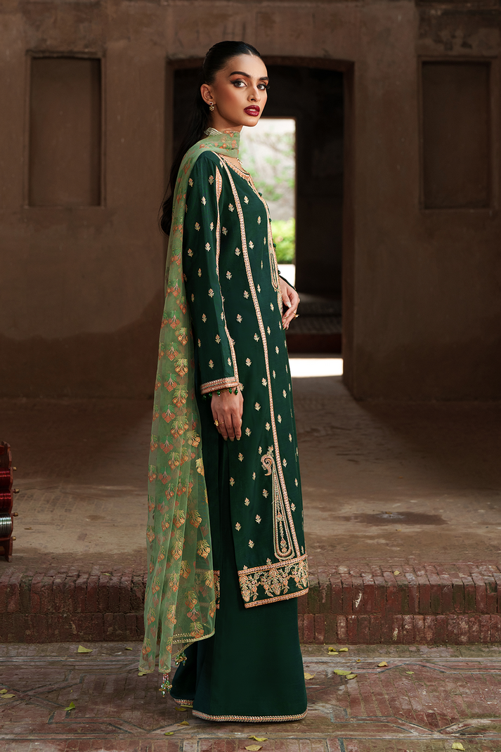 Saad Shaikh | Zaria Festive Pret 25 | EMERALD -  Saad Shaikh Ladies Clothes - Original Designer Dress - House of Maryam