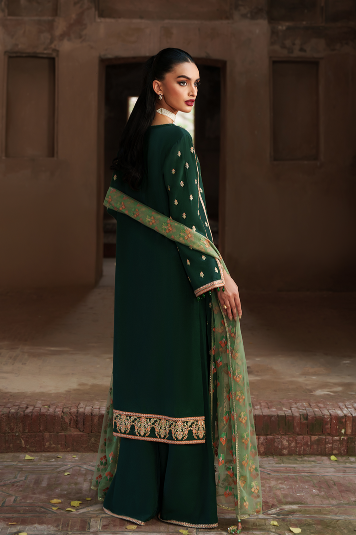 Saad Shaikh | Zaria Festive Pret 25 | EMERALD -  Saad Shaikh Ladies Clothes - Original Designer Dress - House of Maryam